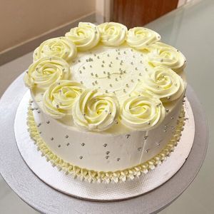 Rosy Pineapple Cake