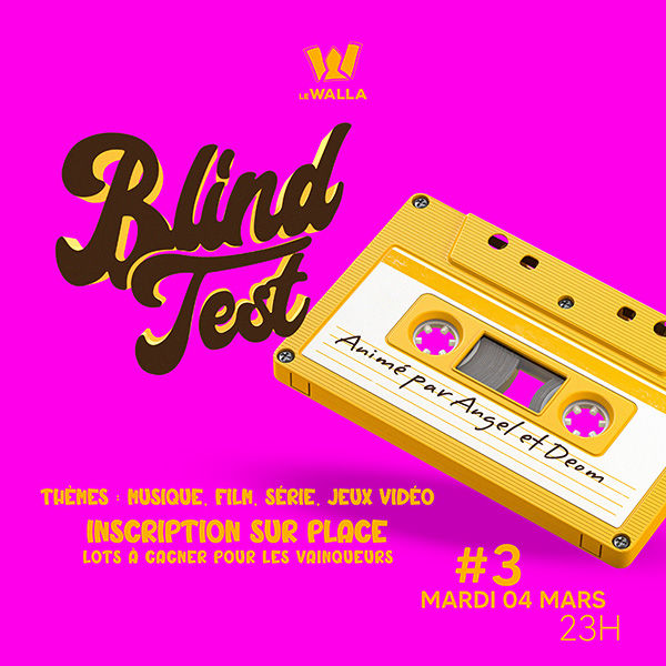 BLIND TEST #3 4 mars 2025