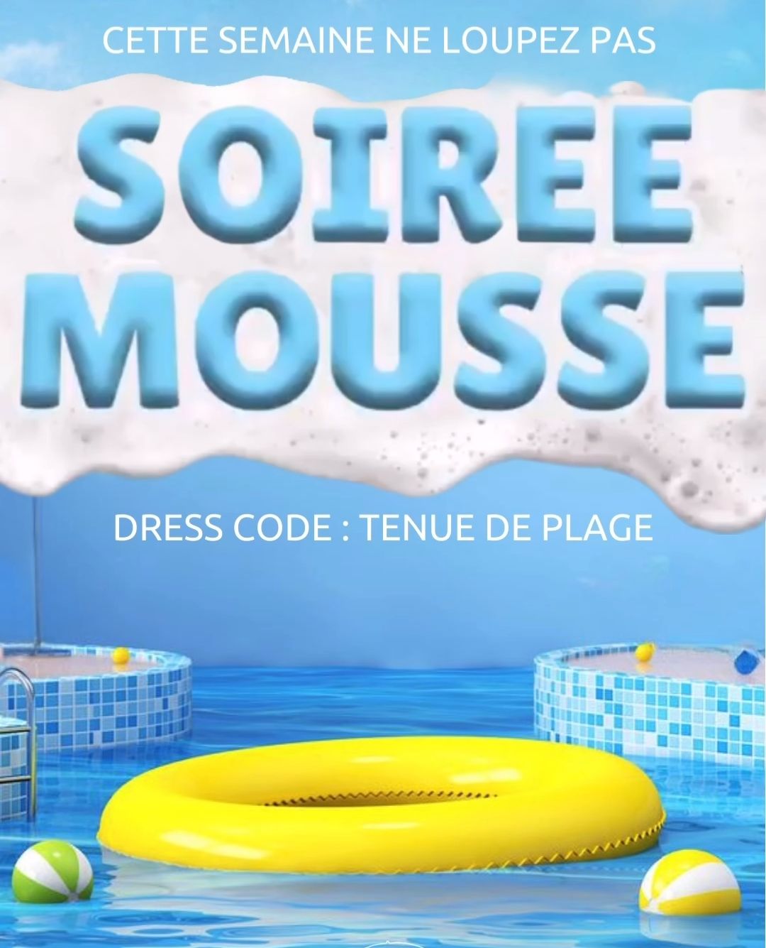 Soirée mousse