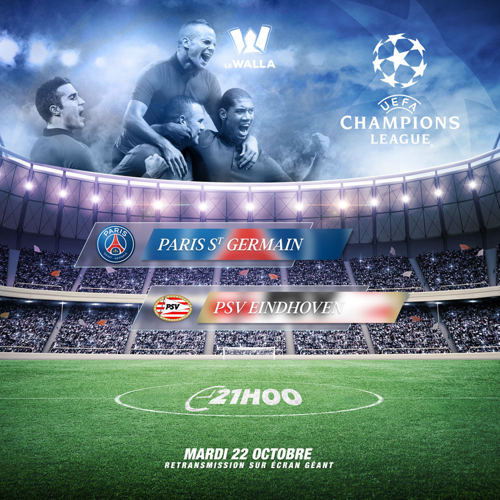 Photo de ⚽ LDC - PSG vs PSV