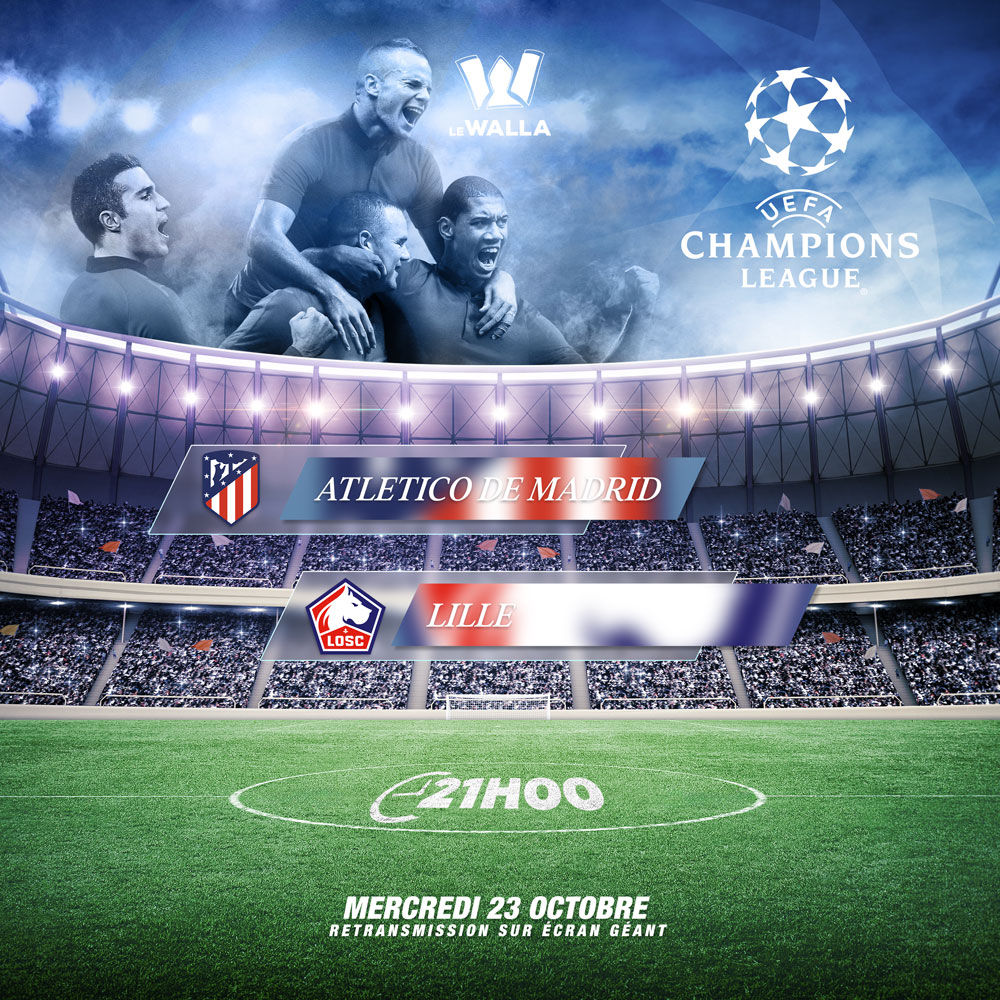 Photo de ⚽ LDC - MADRID x LILLE
