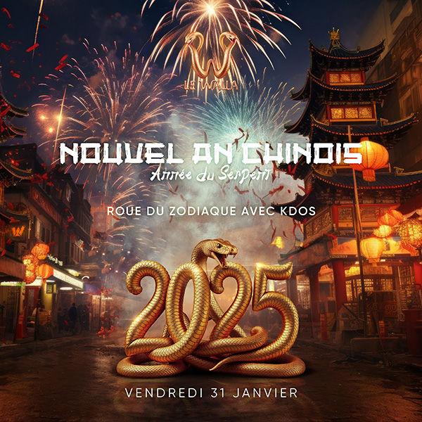Nouvel An Chinois 31 janvier 2025