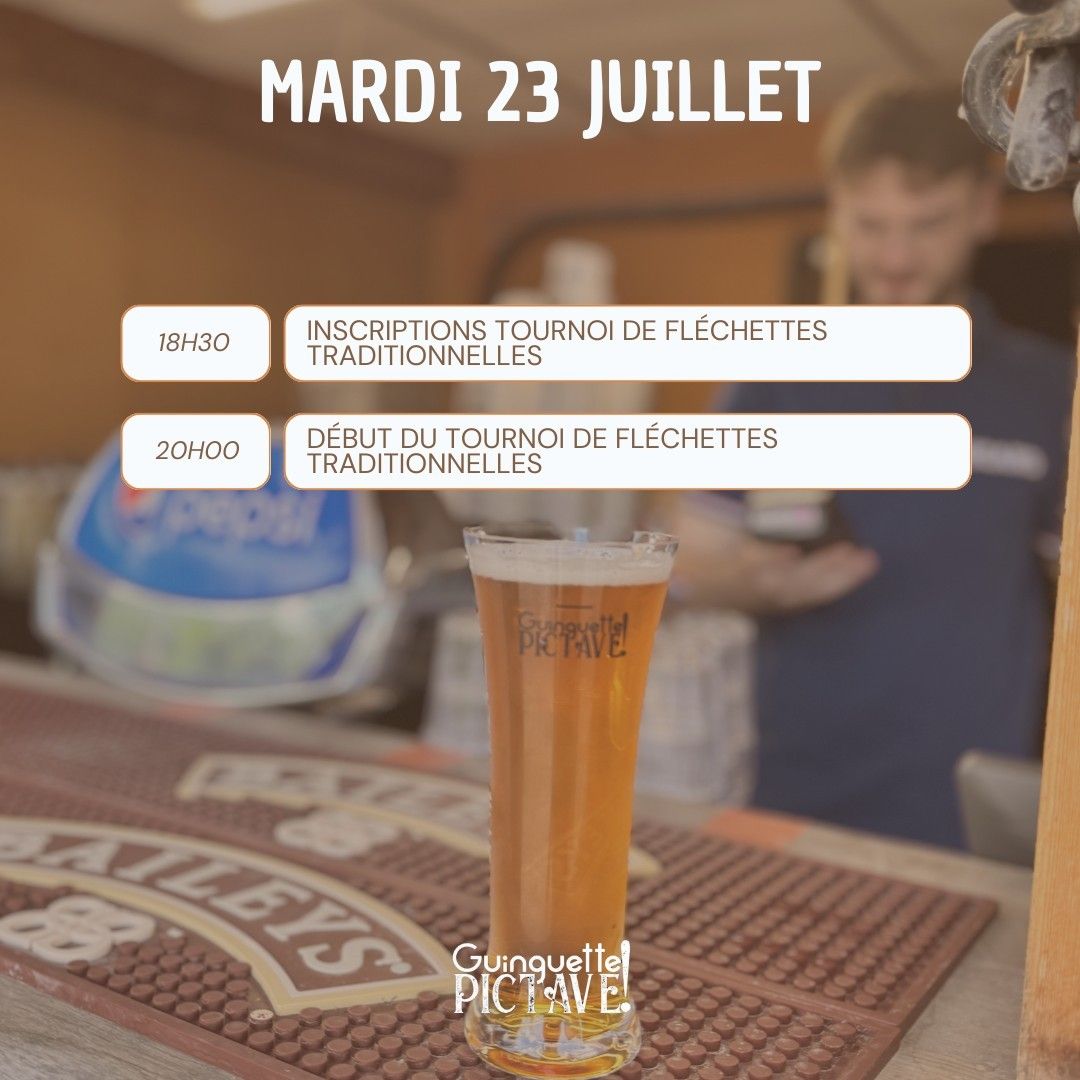 Tournoi de fléchettes
