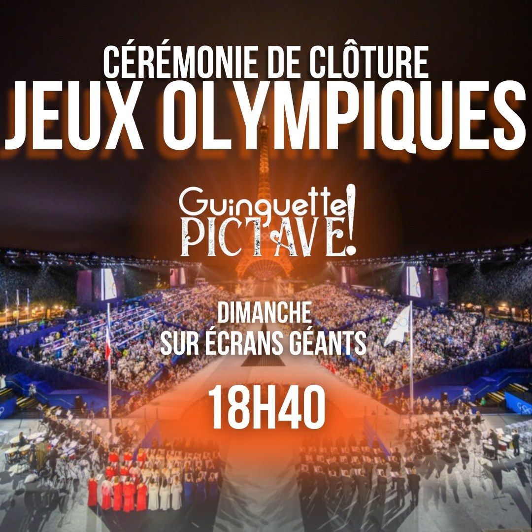 Cérémonie de Clôture des Jeux Olympiques