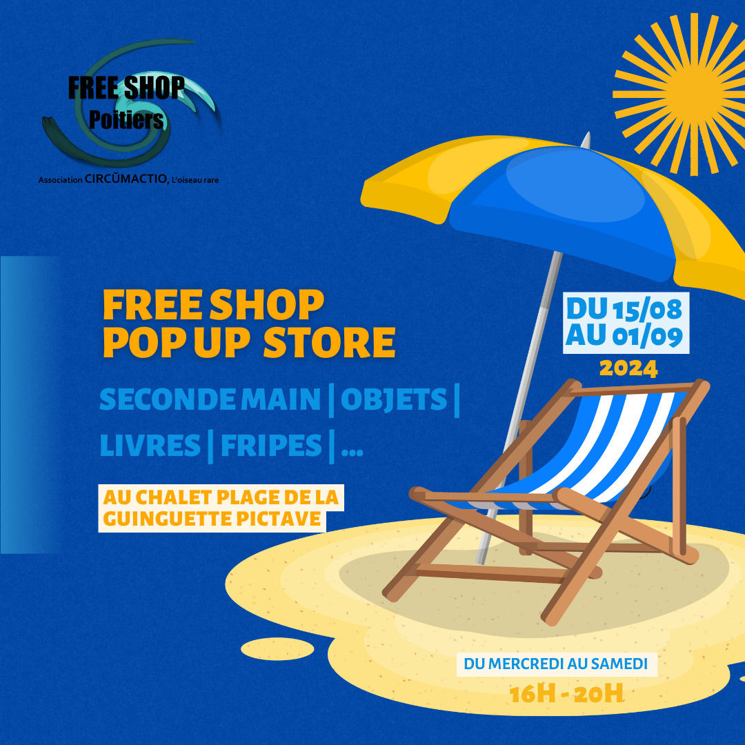 Pop Up Shop au Chalet Plage