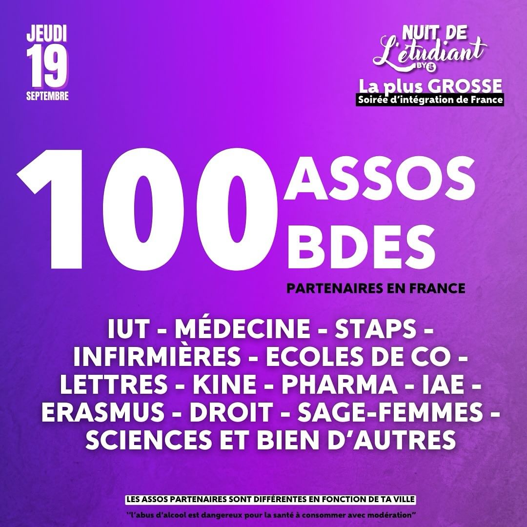 La plus GROSSE Soirée d'intégration de France