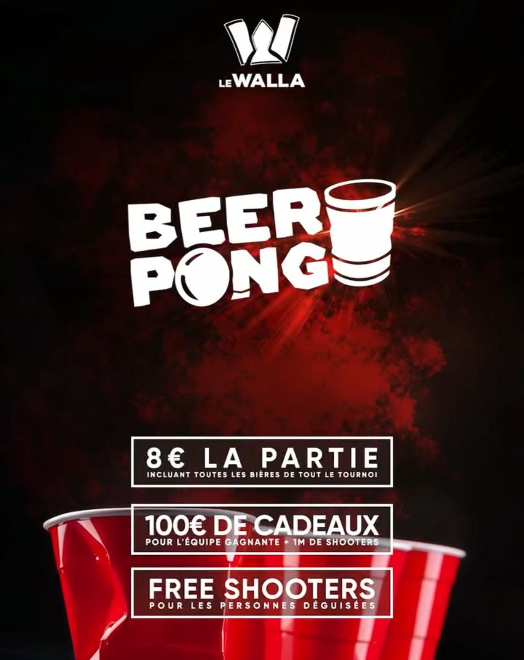 Tournois de Beer Pong