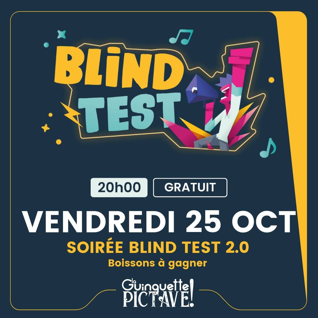 Soirée Blind Test 2.0