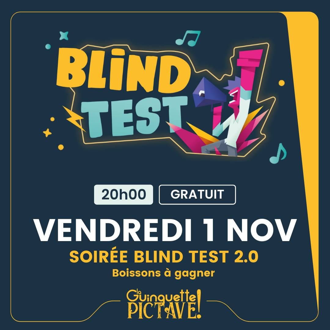Soirée Blind Test 2.0