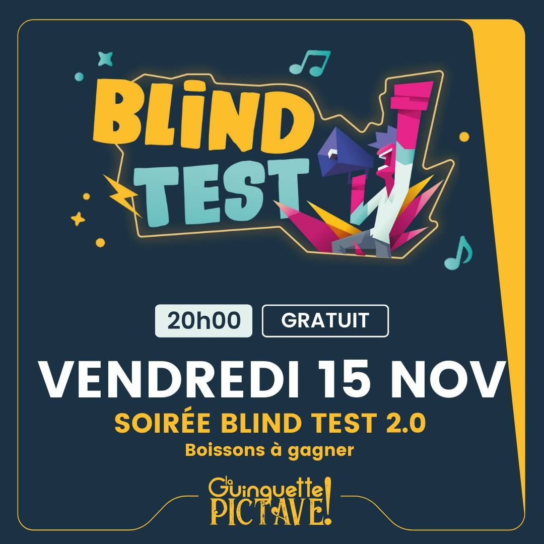 Soirée Blind Test 2.0