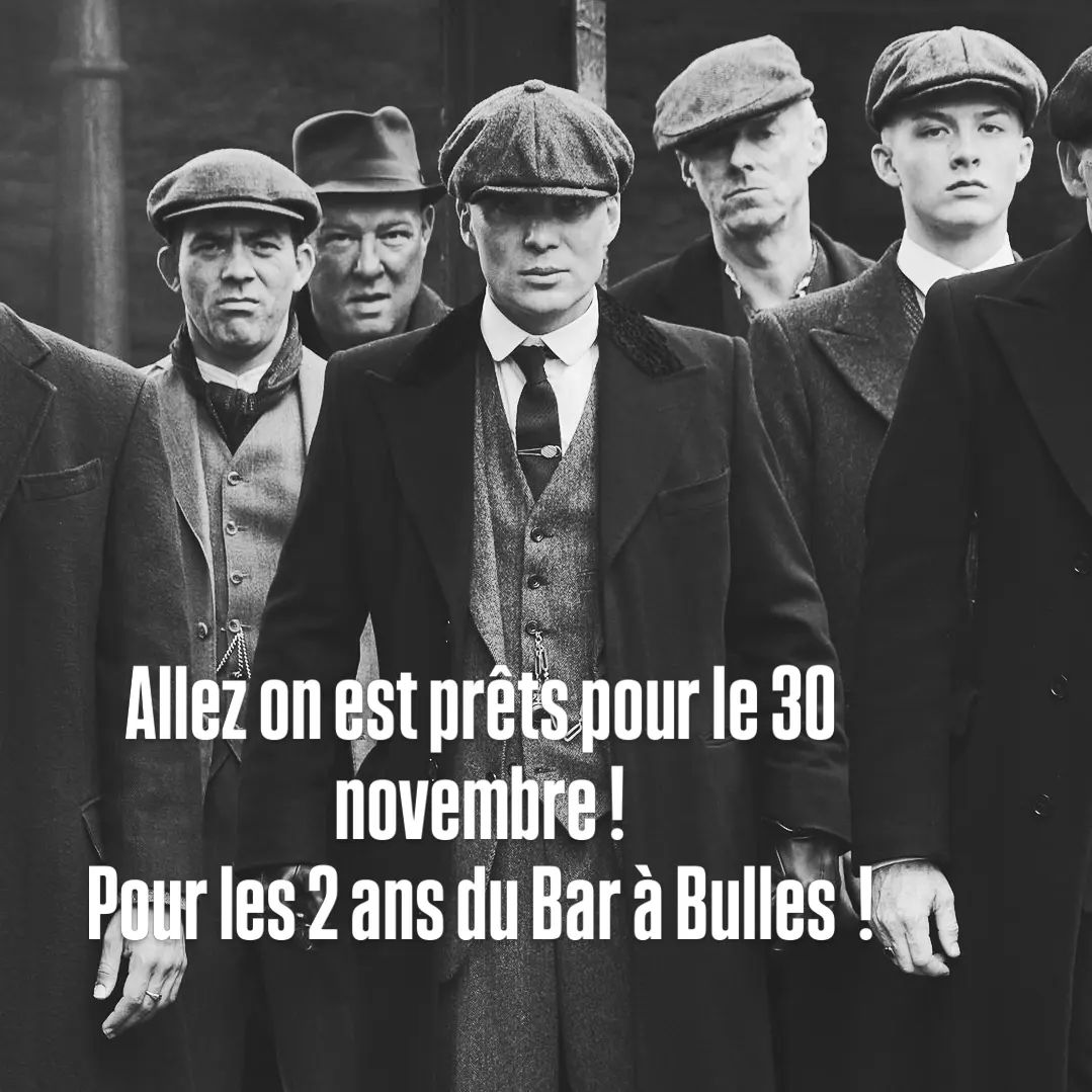Anniversaire du Bar à Bulles
