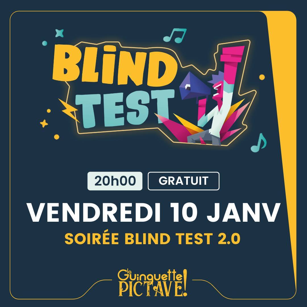 Soirée Blind Test 2.0