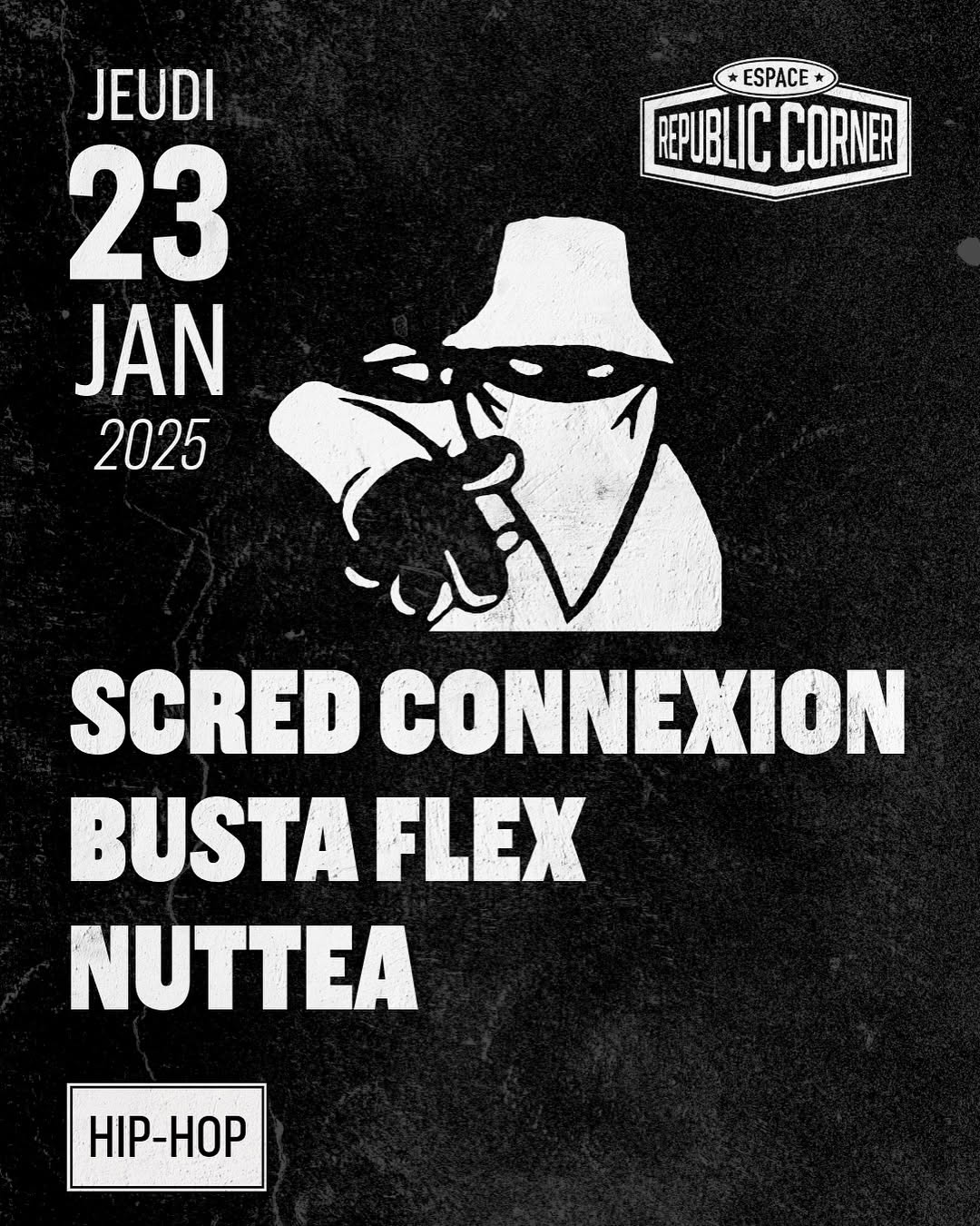 Concert Scred Connexion, Nuttea & Busta Flex