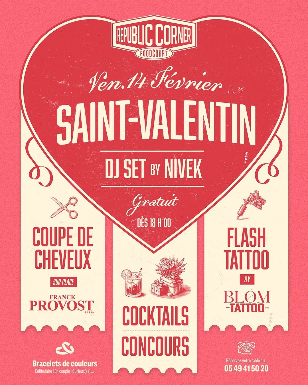 Saint-Valentin au Republic Corner