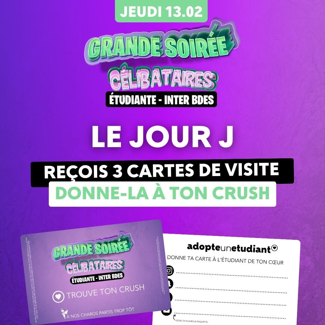 Grande Soirée Célibataires Étudiante