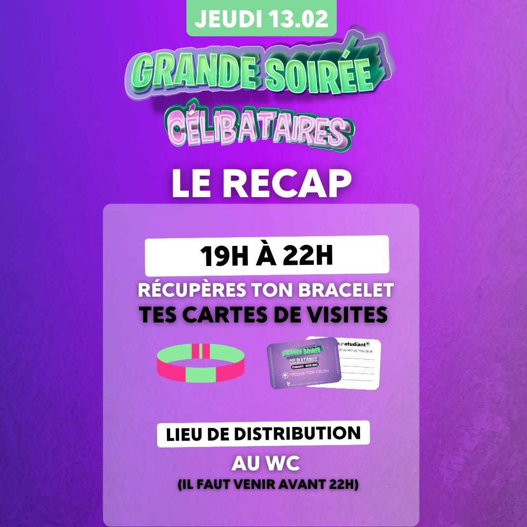 Grande Soirée Célibataires