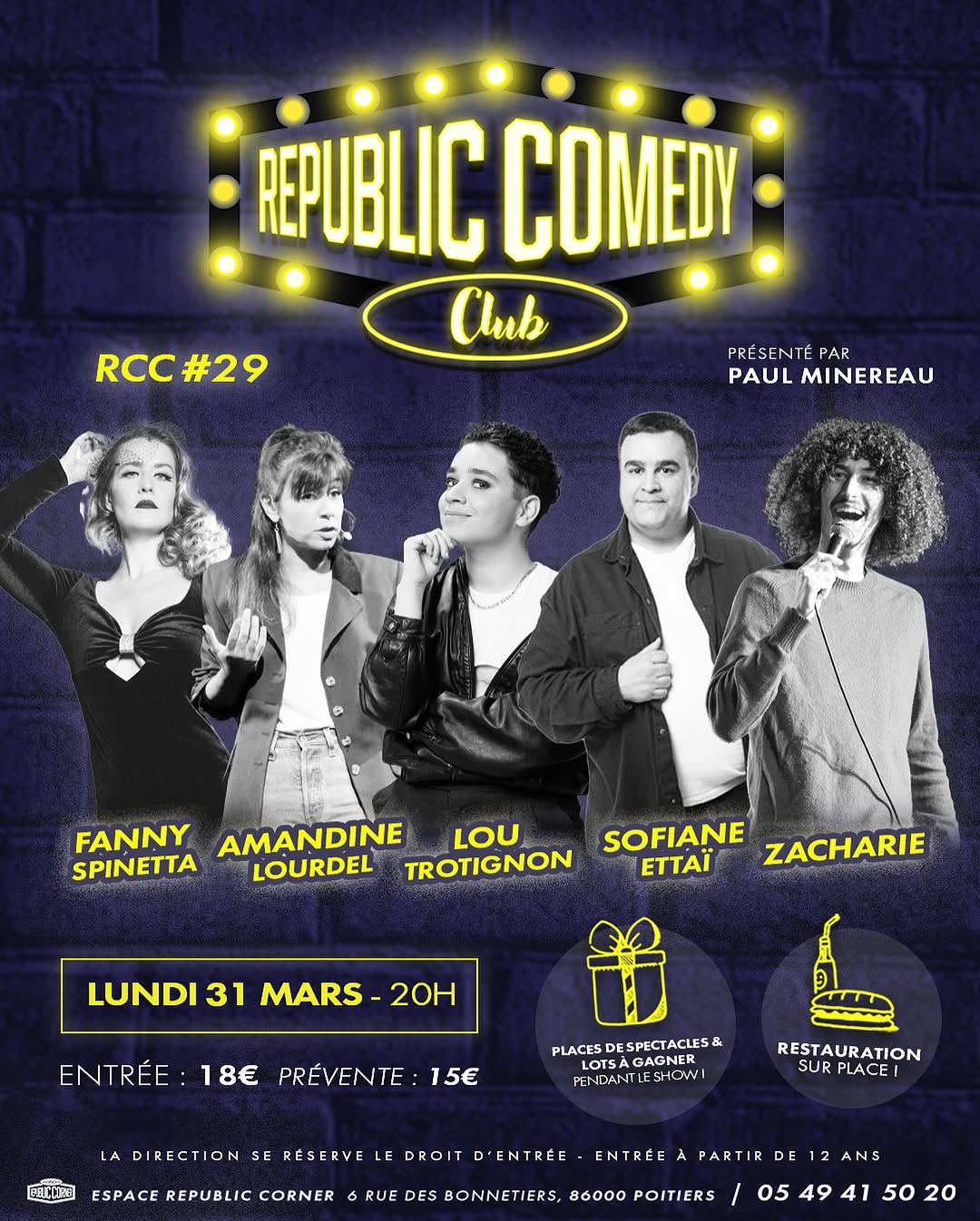 Republic Comedy Club #28 spécial Podkassos
