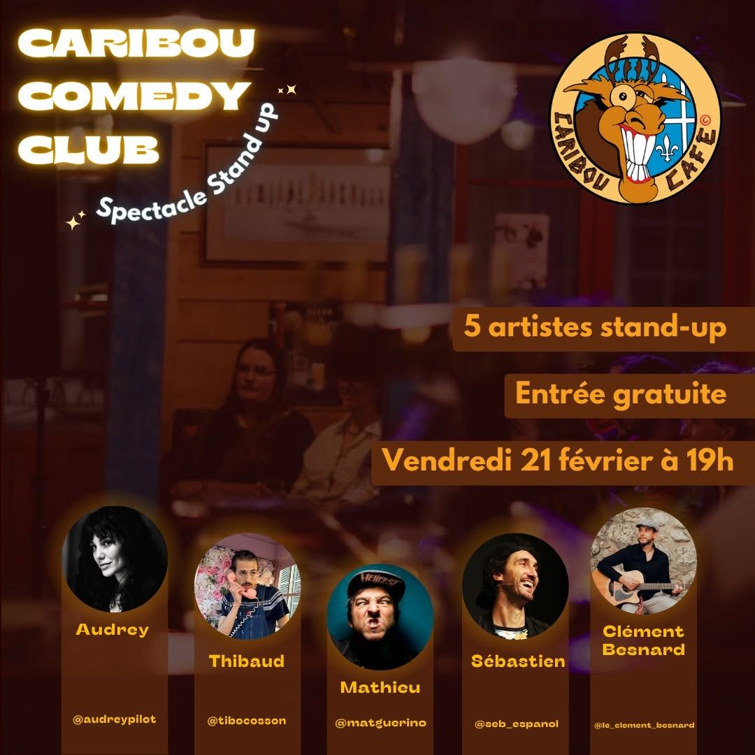 Caribou Comedy Club - Spectacle Stand Up