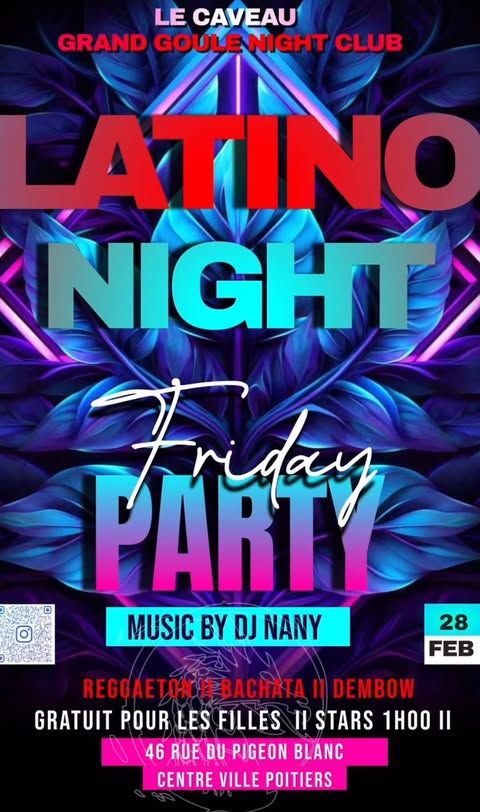 Latino Night Friday Party