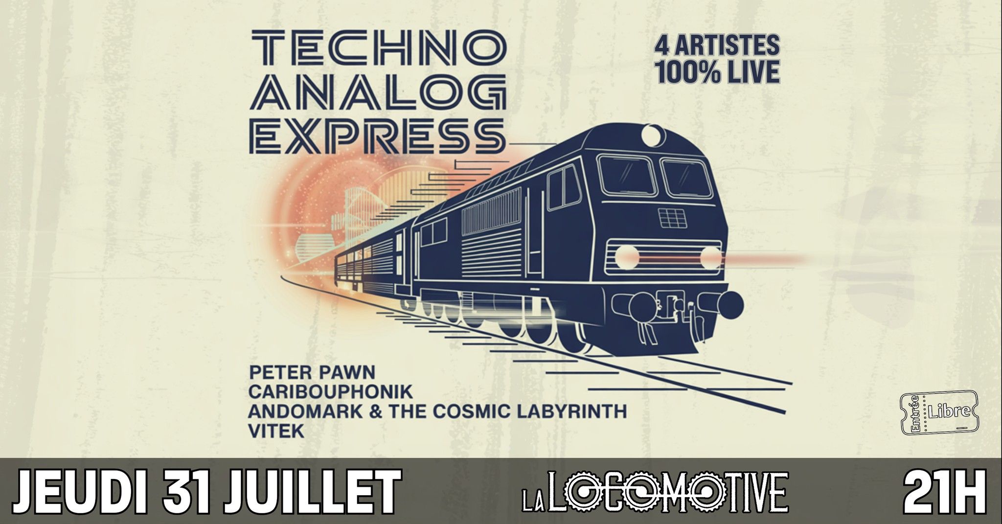 Analog techno express #1
