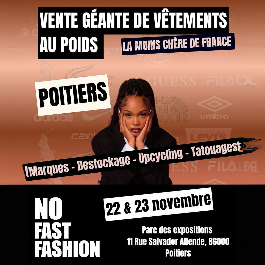 NO FAST FASHION - Vente géante de vêtements au poids
