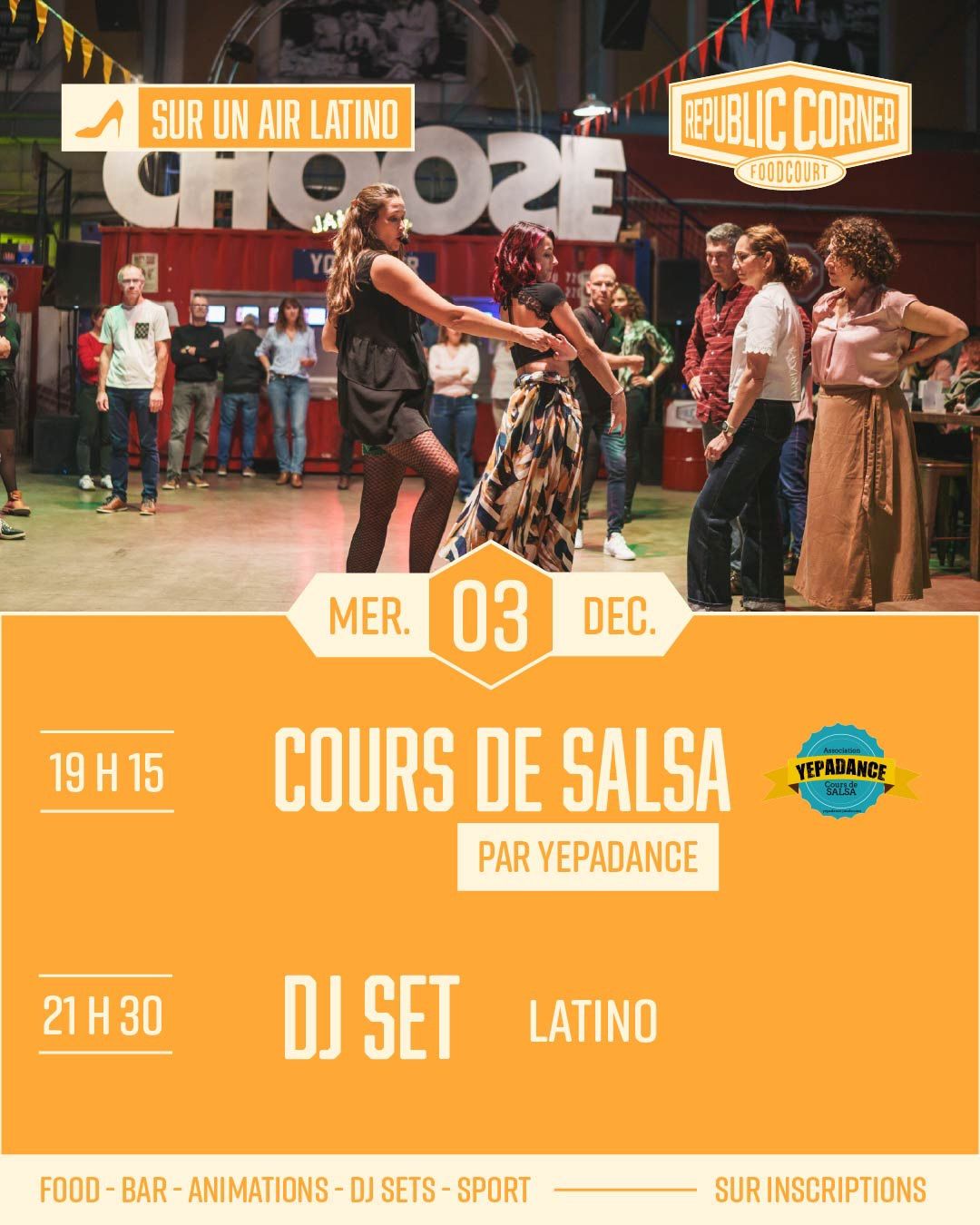 Cours de Salsa & DJ Set Latino