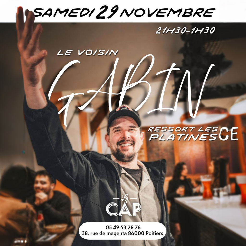 Photo de Le voisin Gabin ressort les platines