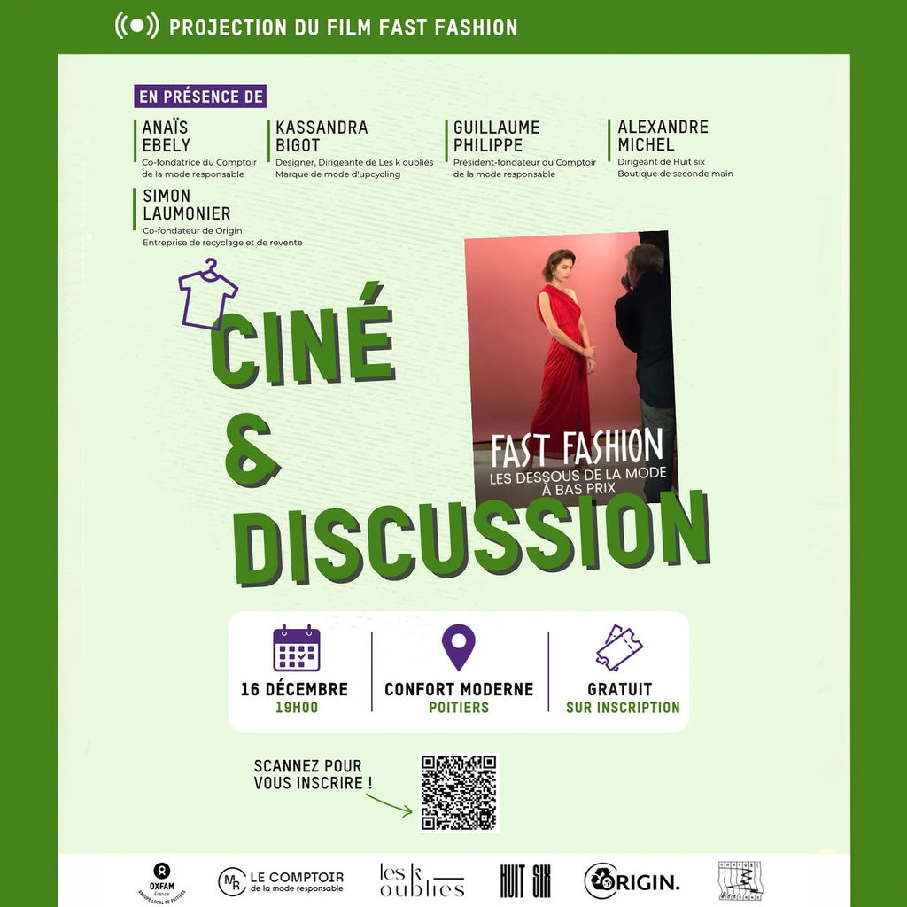 Ciné-Discussion : Projection du film Fast Fashion