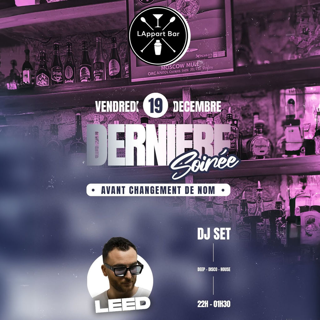 Dernière Soirée avant changement de nom