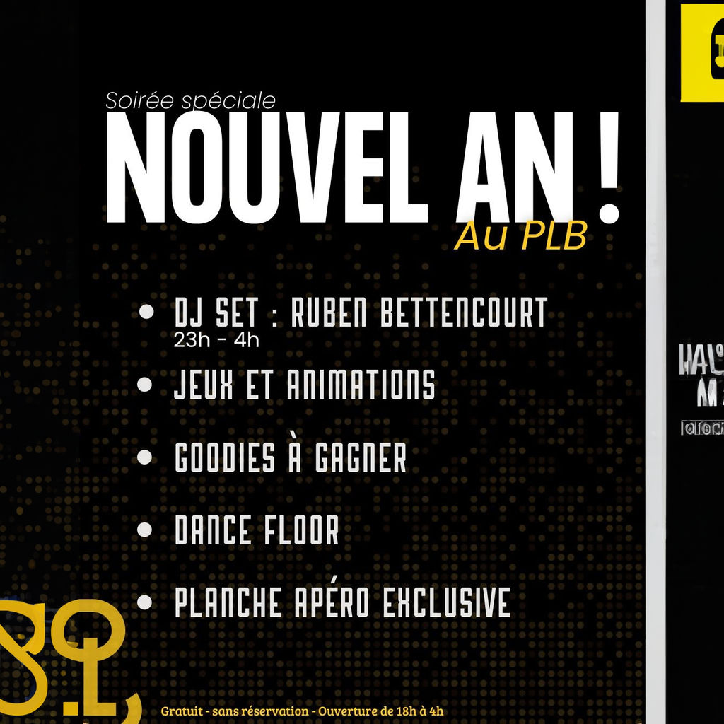 Soirée spéciale Nouvel An !