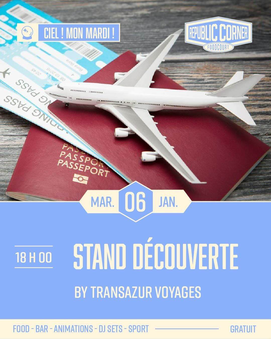 Photo de Stand Découverte by Transazur Voyages