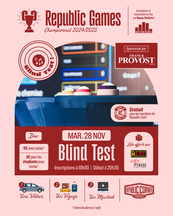 Photo de RC Games - Blind test