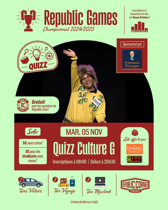 RC Games - Quizz culture G