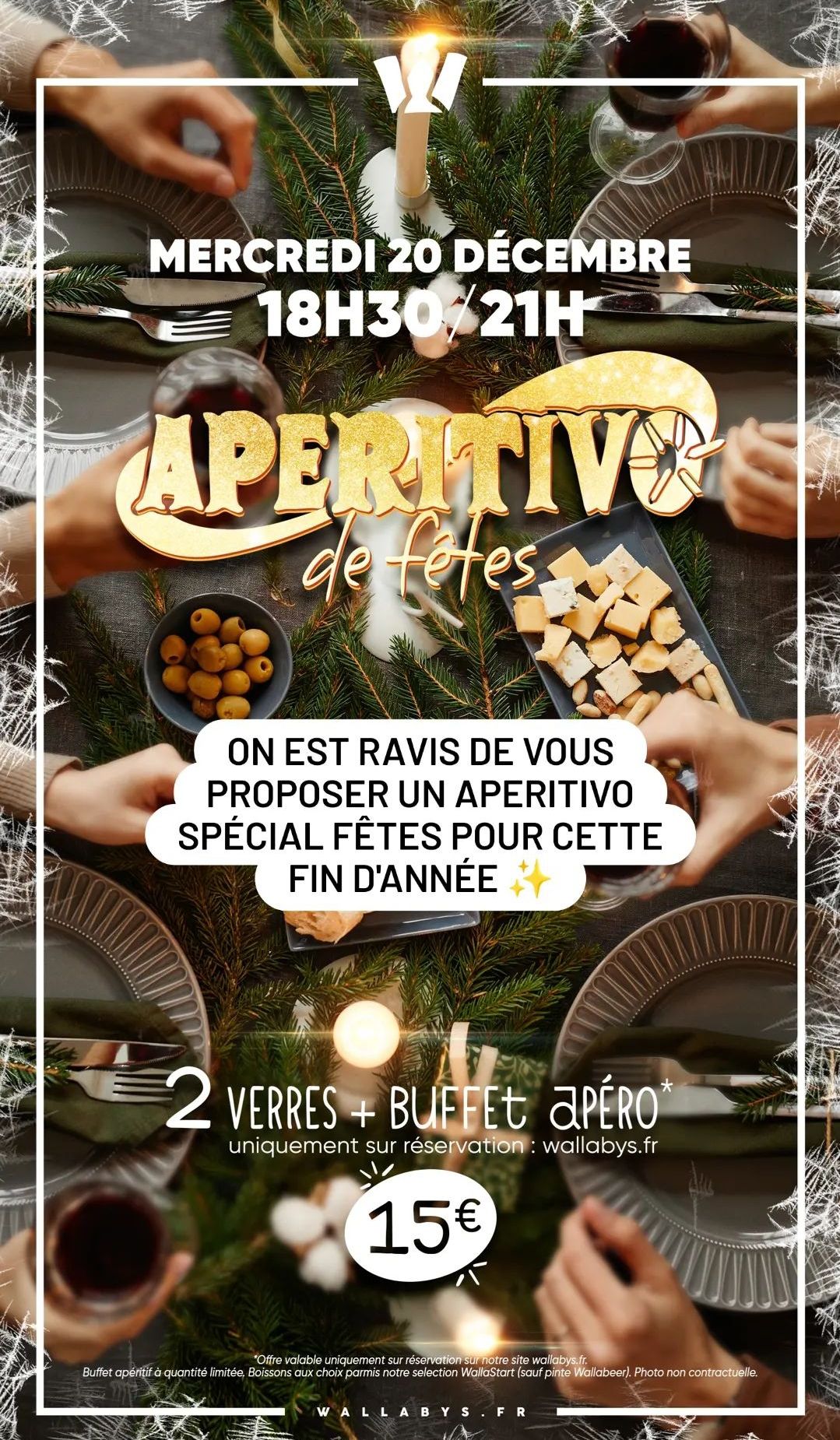 Aperitivo de fêtes