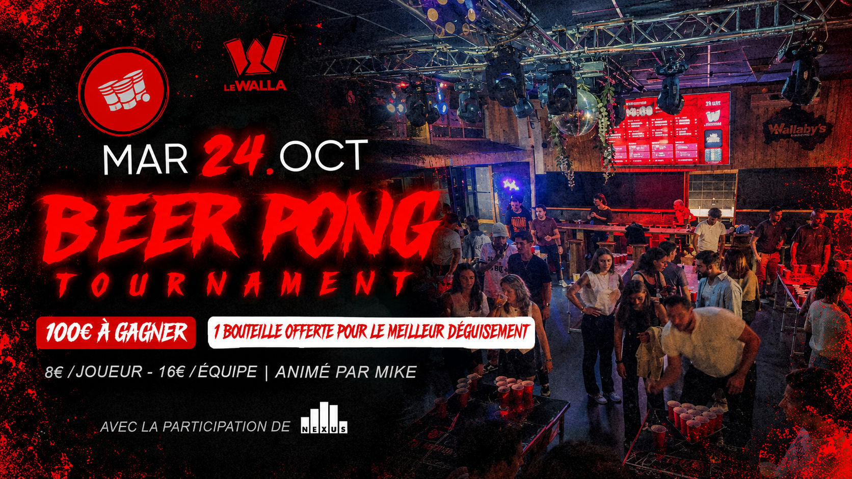 Photo de Wallaby's Halloween Beerpong