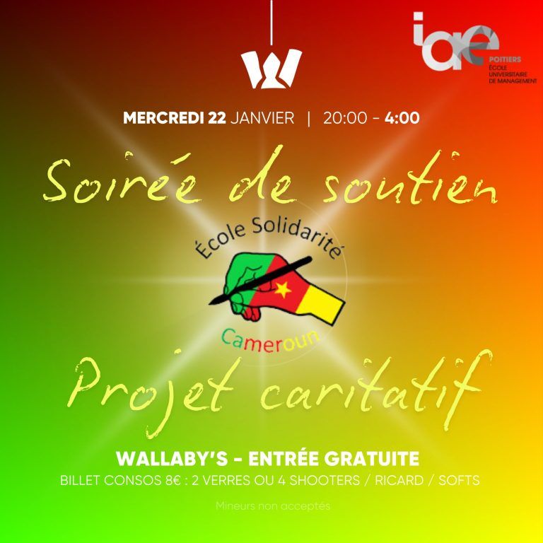 IAE / Projet « Écoles solidarité Cameroun »