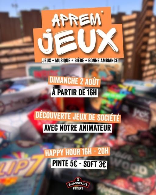 Après-midi jeux de société