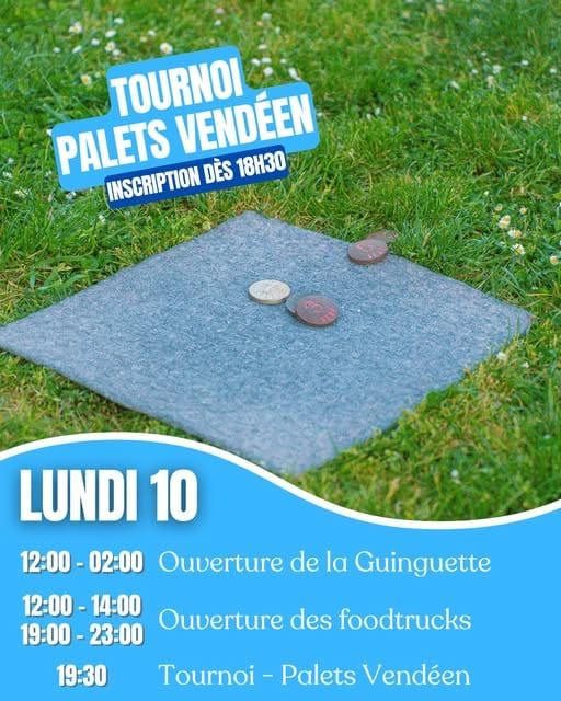 Tournoi de Palets Vendéens — La Guinguette Pictave