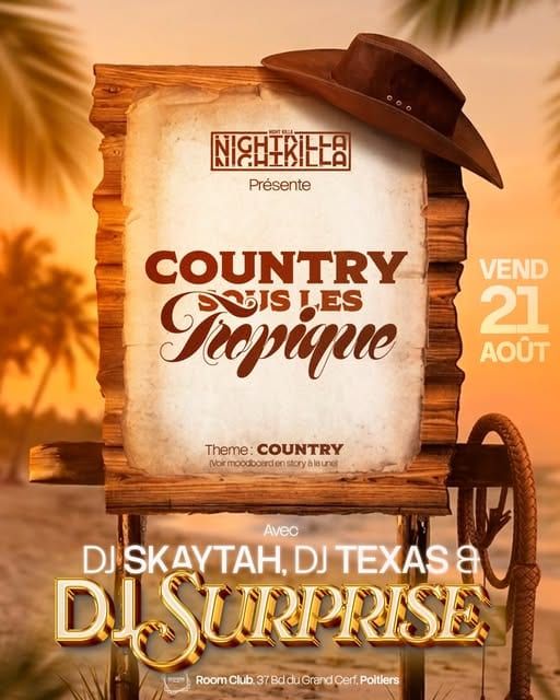 NIGHTKILLA — Country sous les Tropiques