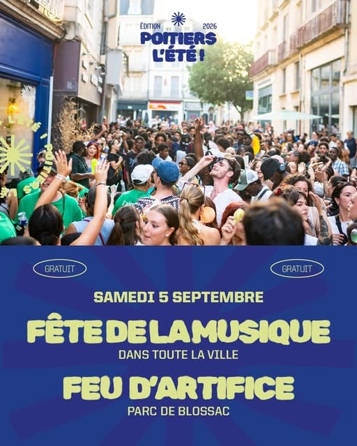 Photo de Fête de la musique — Feu d'artifice