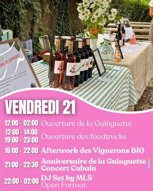 Photo de Anniversaire — Concert cubain
