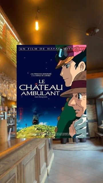 Le Château Ambulant — écran géant