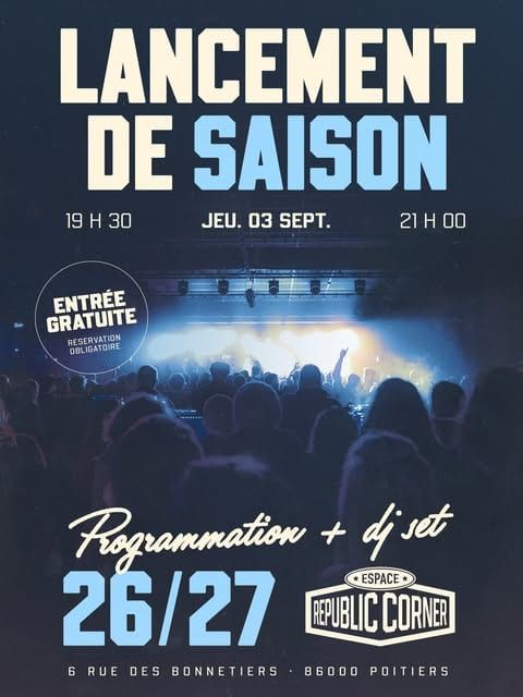 Photo de Lancement de saison 2026/2027