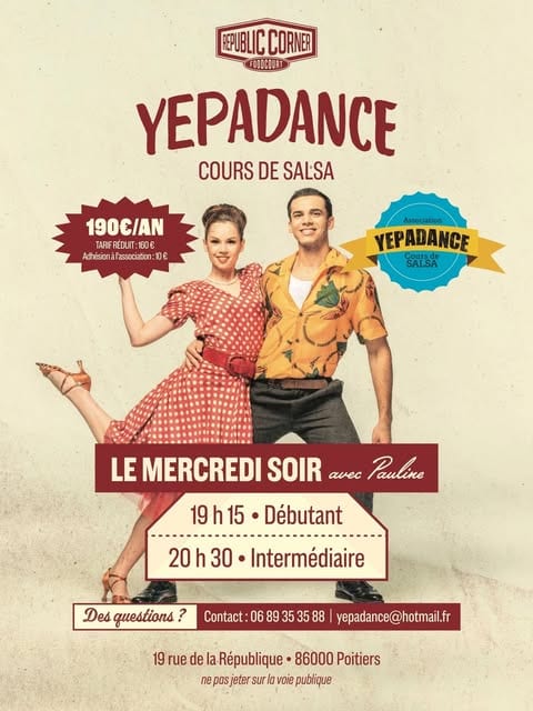 Yepadance — Cours de salsa
