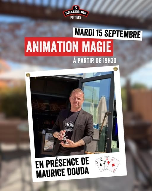 Photo de Animation magie — Maurice Douda