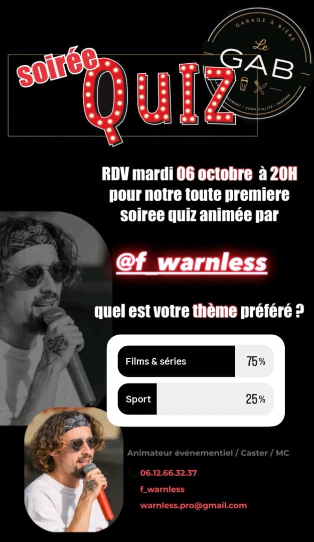Soirée Quiz