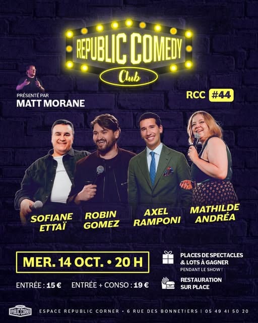 Photo de Republic Comedy Club — RCC #44
