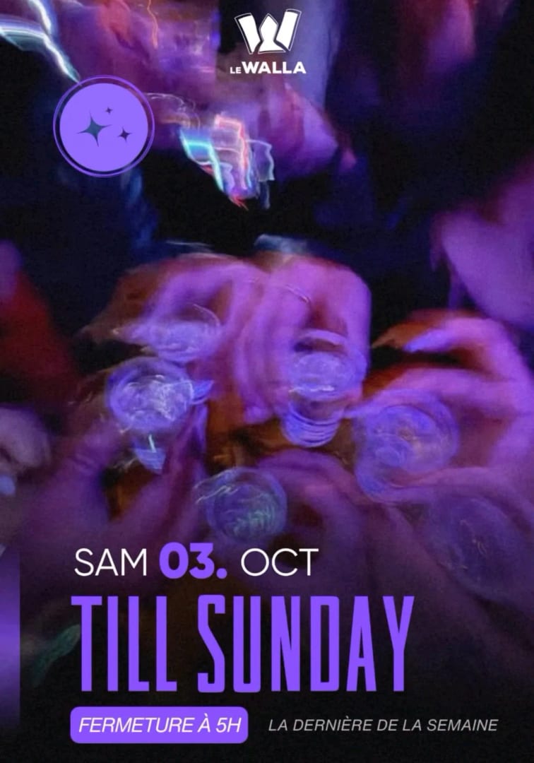 TILL SUNDAY