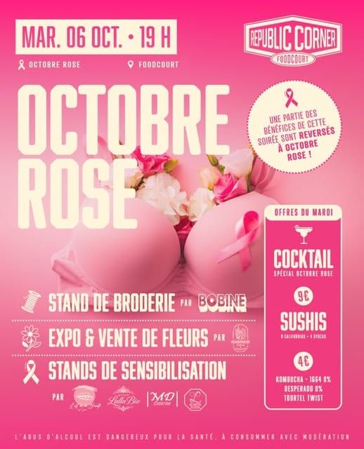 Photo de Octobre Rose — Soirée solidaire