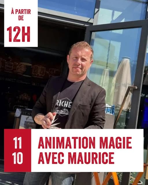 Animation magie avec Maurice